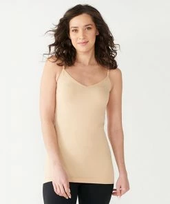 Petite Nine West Essential Seamless Reversible Cami Golden Honey -Nine West Shop unnamed file 2205
