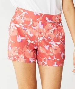 Women's Nine West Mid-Rise Pull-On Soft Shorts Huxley Blue -Nine West Shop unnamed file 2226