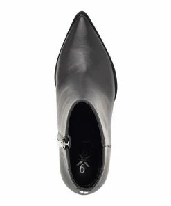 Nine West Jacks 9x9 Women's Leather Ankle Boots Cream Leather -Nine West Shop unnamed file 2251