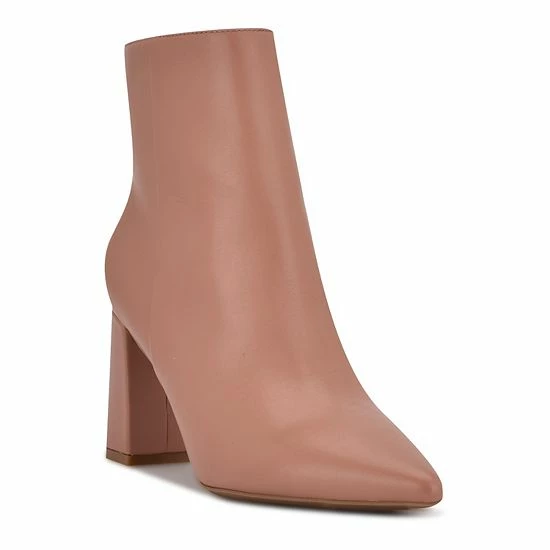 Nine West Cacey 9x9 Women's Boots Dark Natural Leather 6 Nine West Cacey 9x9 Women's Boots Dark Natural Leather - Image 6