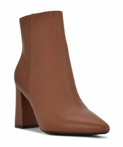 Nine West Cacey 9x9 Women's Boots Dark Natural Leather 15 Nine West Cacey 9x9 Women's Boots Dark Natural Leather -Nine West Shop unnamed file 2262