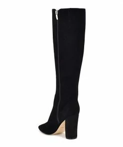 Nine West Danee Women's Suede Knee-High Boots Black Suede 11 Nine West Danee Women's Suede Knee-High Boots Black Suede -Nine West Shop unnamed file 2274