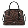 Nine West Tansy Jet Set Satchel Bag Merlot