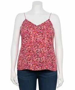 Plus Size Nine West V-Neck Camisole Kelly Lavender -Nine West Shop unnamed file 2294