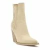 Nine West Glena Women's Western Boots Ivory