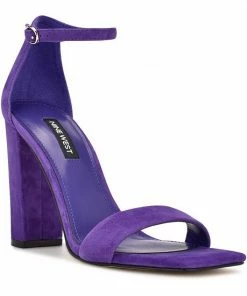 Nine West Marrie Women's Suede Dress Sandals Hunter Green Suede -Nine West Shop unnamed file 2333