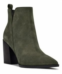 Nine West Birds Women's Suede Ankle Boots Blue Suede -Nine West Shop unnamed file 2382