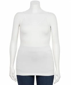 Plus Size Nine West Essential Seamless Reversible Cami Salted Caramel -Nine West Shop unnamed file 2386