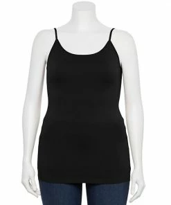 Plus Size Nine West Essential Seamless Reversible Cami Salted Caramel -Nine West Shop unnamed file 2387