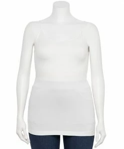 Plus Size Nine West Essential Seamless Reversible Cami Salted Caramel -Nine West Shop unnamed file 2389