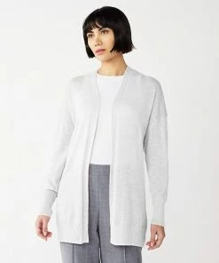 Petite Nine West Essential Boxy Cardigan Sweater Sergio Olive -Nine West Shop unnamed file 2401