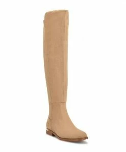 Nine West Allair 02 Women's Over-the-Knee Boots Light Natural -Nine West Shop unnamed file 2415