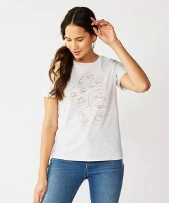 Women's Nine West Crewneck Graphic Tee Brave Floral -Nine West Shop unnamed file 2442