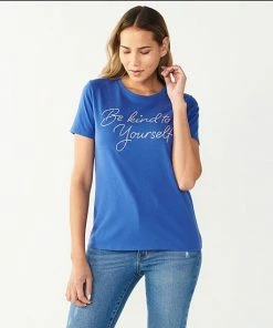 Women's Nine West Crewneck Graphic Tee Brave Floral -Nine West Shop unnamed file 2443