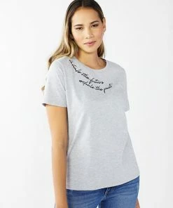 Women's Nine West Crewneck Graphic Tee Brave Floral -Nine West Shop unnamed file 2451