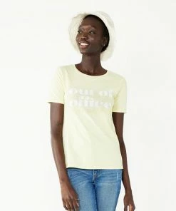 Women's Nine West Crewneck Graphic Tee Brave Floral -Nine West Shop unnamed file 2458