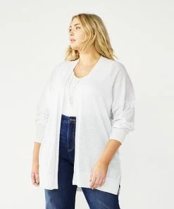 Plus Size Nine West Essential Boxy Cardigan Sweater Ana Pink -Nine West Shop unnamed file 2463