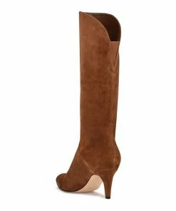 Nine West Buyah Women's Suede Knee-High Boots Olive Suede -Nine West Shop unnamed file 2471