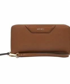 Nine West Astoria Zip Around Wristlet Mushroom Logo -Nine West Shop unnamed file 2503
