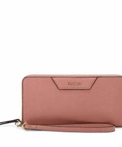 Nine West Astoria Zip Around Wristlet Mushroom Logo -Nine West Shop unnamed file 2504