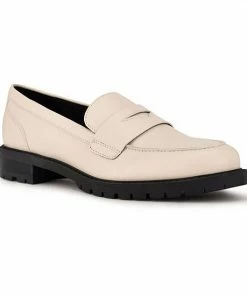 Nine West Naveen Women's Lug Sole Loafers Black