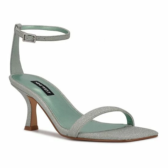 Nine West Ripe Women's Heeled Sandals Light Natural Patent 11 Nine West Ripe Women's Heeled Sandals Light Natural Patent - Image 11