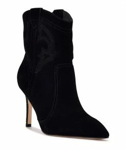 Nine West Flows Women's Suede Ankle Boots Light Beige Suede -Nine West Shop unnamed file 2565