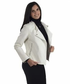 Women's Nine West Faux-Leather Biker Jacket -Nine West Shop unnamed file 2576