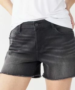 Women's Nine West Slimming Pocket Shorts Medium Wash -Nine West Shop unnamed file 2582