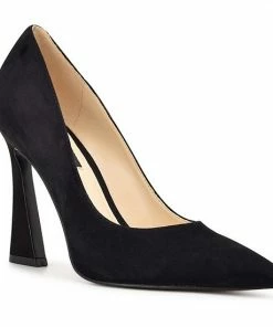Nine West Trendz Women's Suede Pumps Black Suede -Nine West Shop unnamed file 2590
