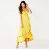 Women's Nine West Strappy Wrap Ruffle Dress Limassol Sunset