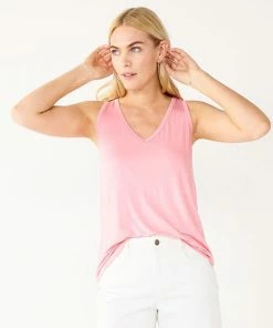 Women's Nine West Easy V-Neck Tank Light Blue Ikat -Nine West Shop unnamed file 2629