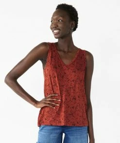 Women's Nine West Easy V-Neck Tank Light Blue Ikat -Nine West Shop unnamed file 2633