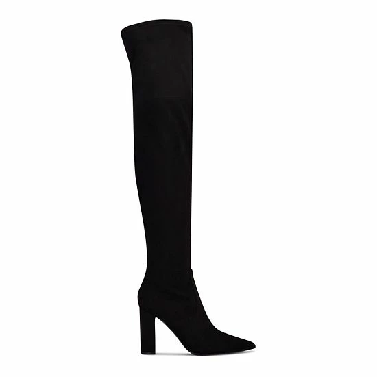 Nine West Daser Women's Thigh-High Boots Red 2 Nine West Daser Women's Thigh-High Boots Red - Image 2