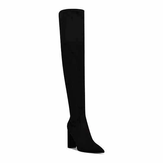 Nine West Daser Women's Thigh-High Boots Red 6 Nine West Daser Women's Thigh-High Boots Red - Image 6