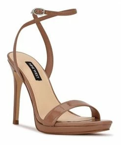 Nine West Loola Women's High Heel Sandals Light Natural Patent -Nine West Shop unnamed file 2661