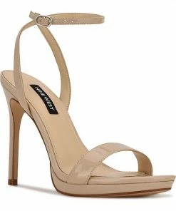 Nine West Loola Women's High Heel Sandals Light Natural Patent -Nine West Shop unnamed file 2663