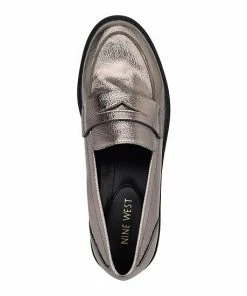 Nine West Naveen Women's Loafers Pewter -Nine West Shop unnamed file 2728