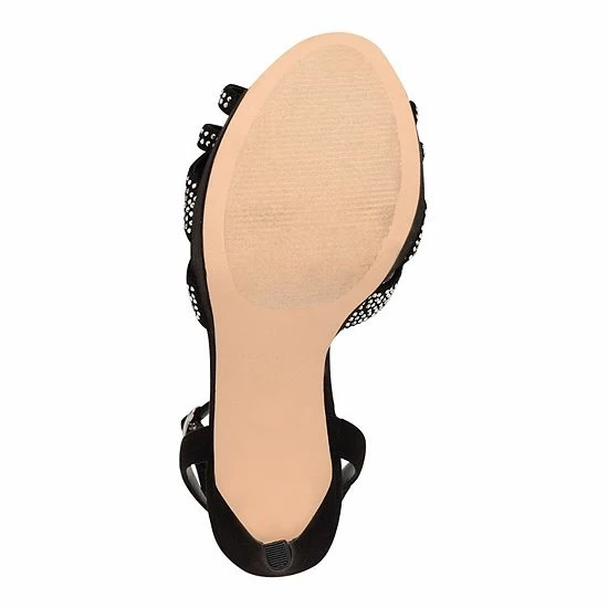 Nine West Go Big Women's Platform Dress Sandals Silver 3 Nine West Go Big Women's Platform Dress Sandals Silver - Image 3