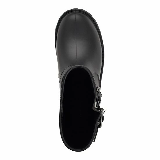 Nine West Rides Women's Rain Boots Black 4 Nine West Rides Women's Rain Boots Black - Image 4
