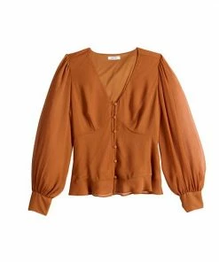 Women's Nine West Long Sleeve V-Neck Button Front Blouse Daisy Dew 12 Women's Nine West Long Sleeve V-Neck Button Front Blouse Daisy Dew -Nine West Shop unnamed file 288