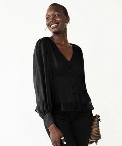 Women's Nine West Long Sleeve V-Neck Button Front Blouse Daisy Dew 14 Women's Nine West Long Sleeve V-Neck Button Front Blouse Daisy Dew -Nine West Shop unnamed file 290