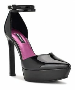 Nine West Linda Women's Platform Heels Ivory Patent -Nine West Shop unnamed file 2913