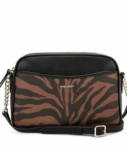 Nine West Calla Camera Bag Floral Logo