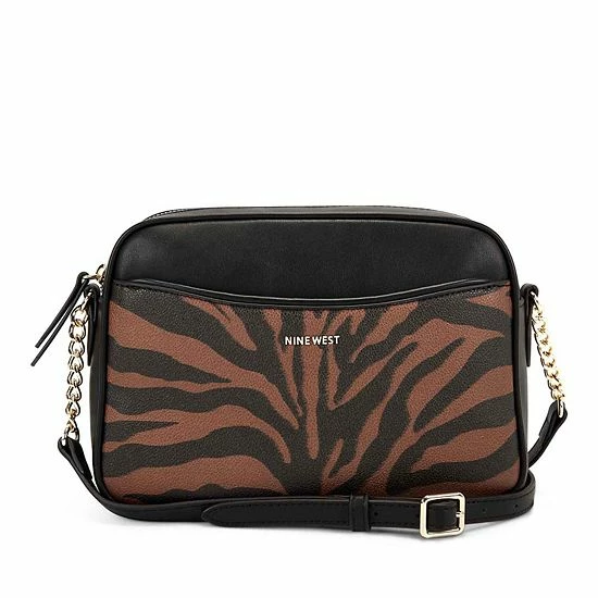 Nine West Calla Camera Bag Floral Logo 1 Nine West Calla Camera Bag Floral Logo