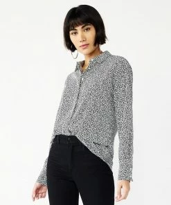 Petite Nine West Drapey Shirt Black Leopard 14 Petite Nine West Drapey Shirt Black Leopard -Nine West Shop unnamed file 2941