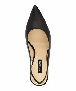 Nine West Feather Women's Leather Sling Back Pumps -Nine West Shop unnamed file 2952