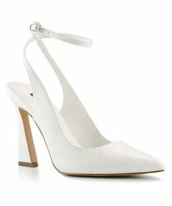 Nine West Tabita 03 Women's Pumps Ivory Croco -Nine West Shop unnamed file 2974