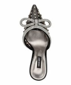 Nine West Nanita Women's Heeled Rhinestone Mules Pink 11 Nine West Nanita Women's Heeled Rhinestone Mules Pink -Nine West Shop unnamed file 2999