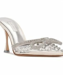 Nine West Nanita Women's Heeled Rhinestone Mules Pink 13 Nine West Nanita Women's Heeled Rhinestone Mules Pink -Nine West Shop unnamed file 3001
